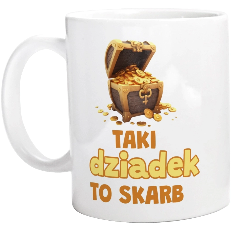 Taki Dziadek To Skarb - Kubek Biały