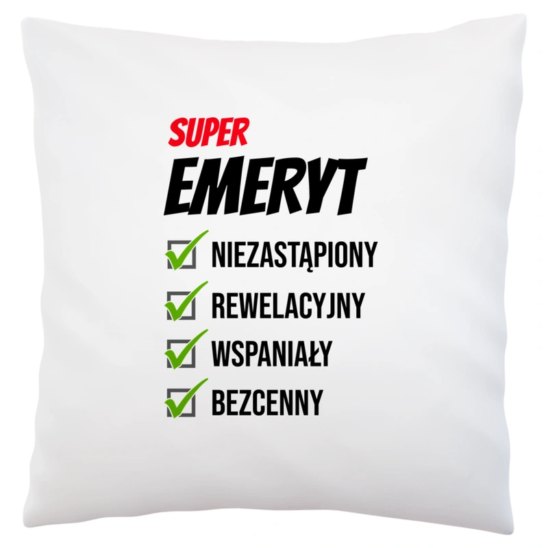 Super Emeryt Niezastąpiony - Poduszka Biała