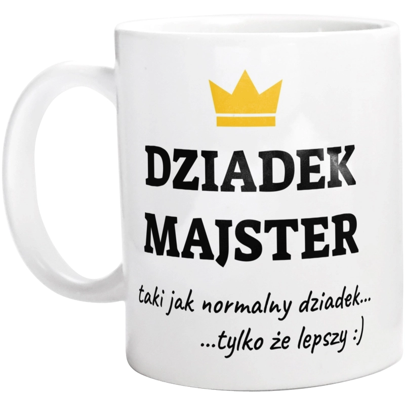 Dziadek Majster Lepszy - Kubek Biały