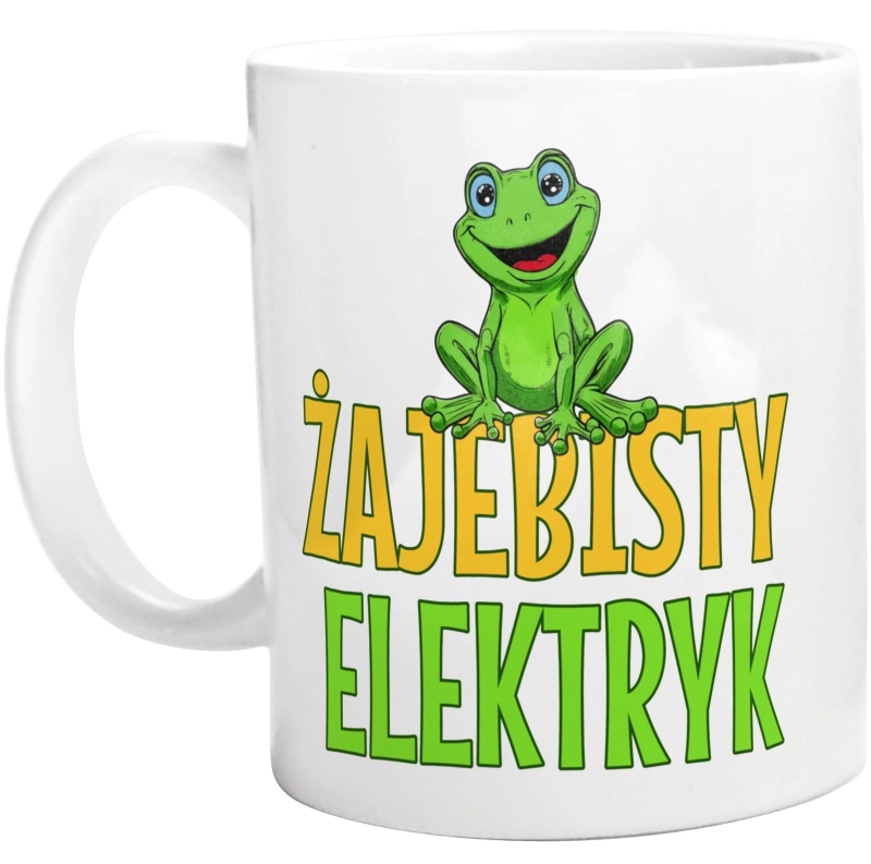 Żajebisty Elektryk - Kubek Biały