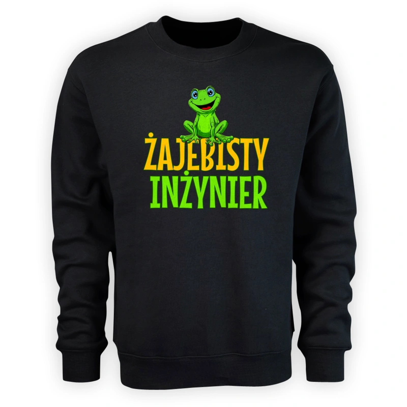 Żajebisty Inżynier - Męska Bluza Czarna