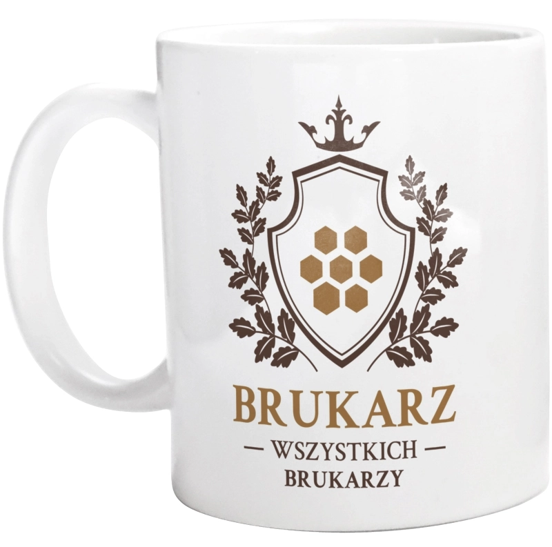 Brukarz Wszystkich Brukarzy - Kubek Biały