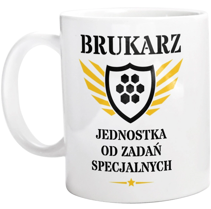 Brukarz Jednostka Od Zadań Specjalnych - Kubek Biały