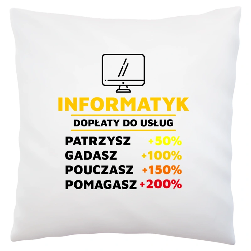 Dopłaty Do Usług Informatyk - Poduszka Biała