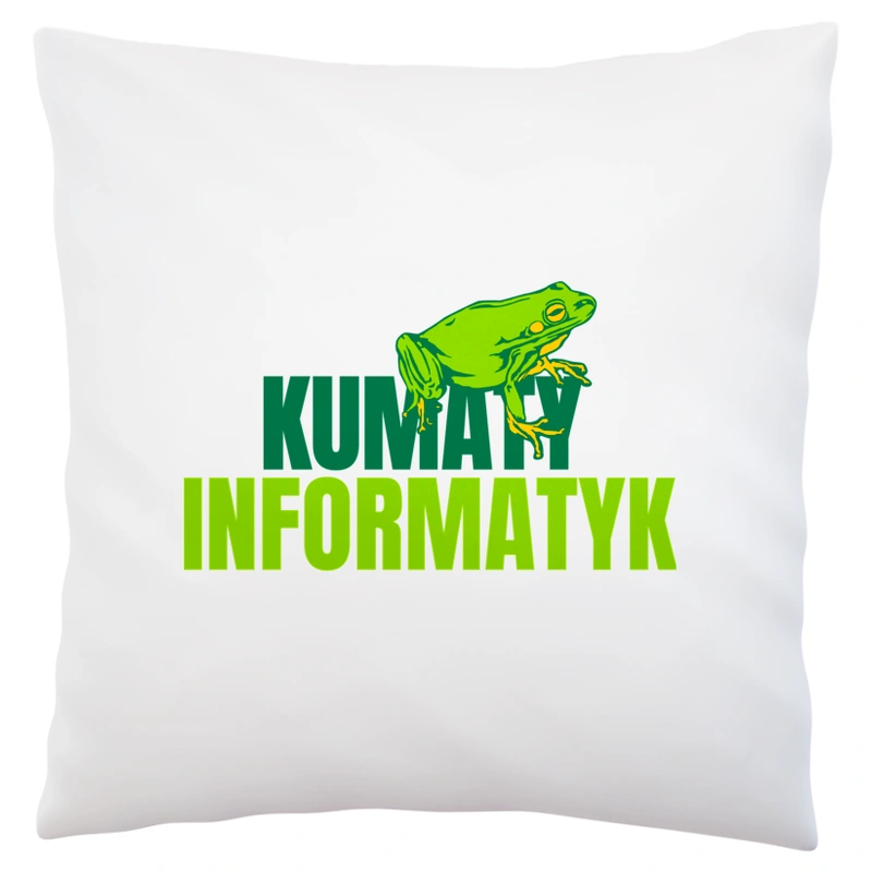 Kumaty Informatyk - Poduszka Biała