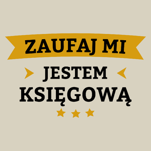 Zaufaj Mi Jestem Księgową - Torba Na Zakupy Natural