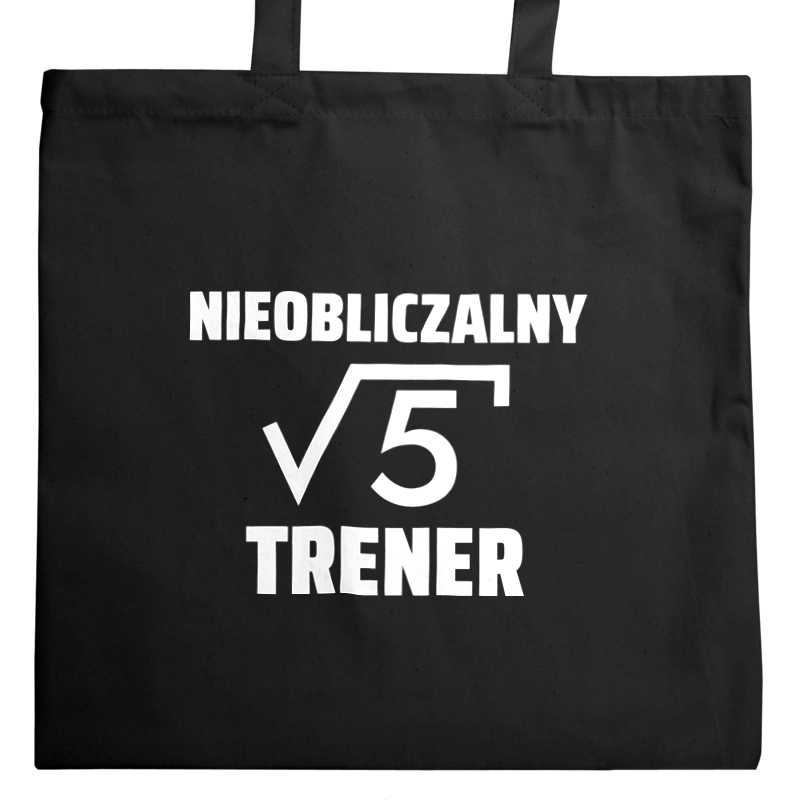 Nieobliczalny Trener - Torba Na Zakupy Czarna