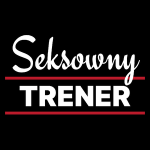 Seksowny Trener - Torba Na Zakupy Czarna