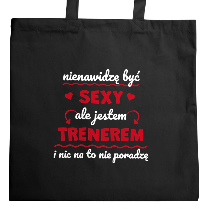 Sexy Trener - Torba Na Zakupy Czarna