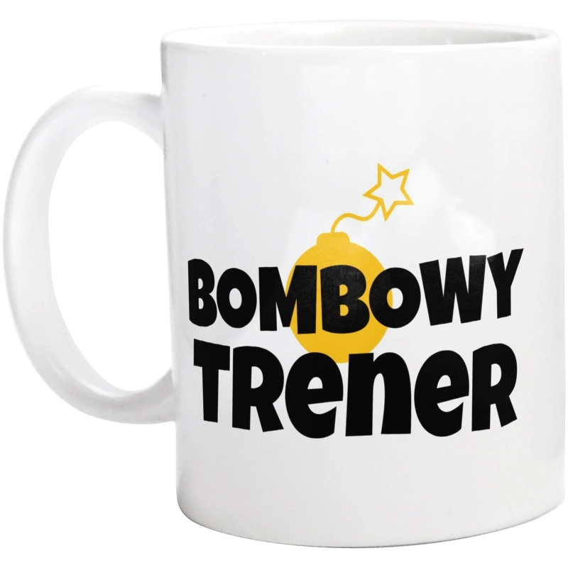 Bombowy Trener - Kubek Biały