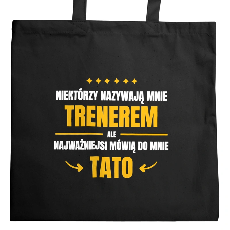 Tata Trener - Torba Na Zakupy Czarna