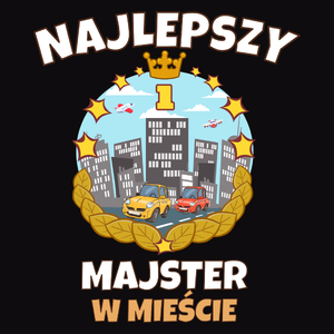 Najlepszy Majster W Mieście - Męska Bluza Czarna