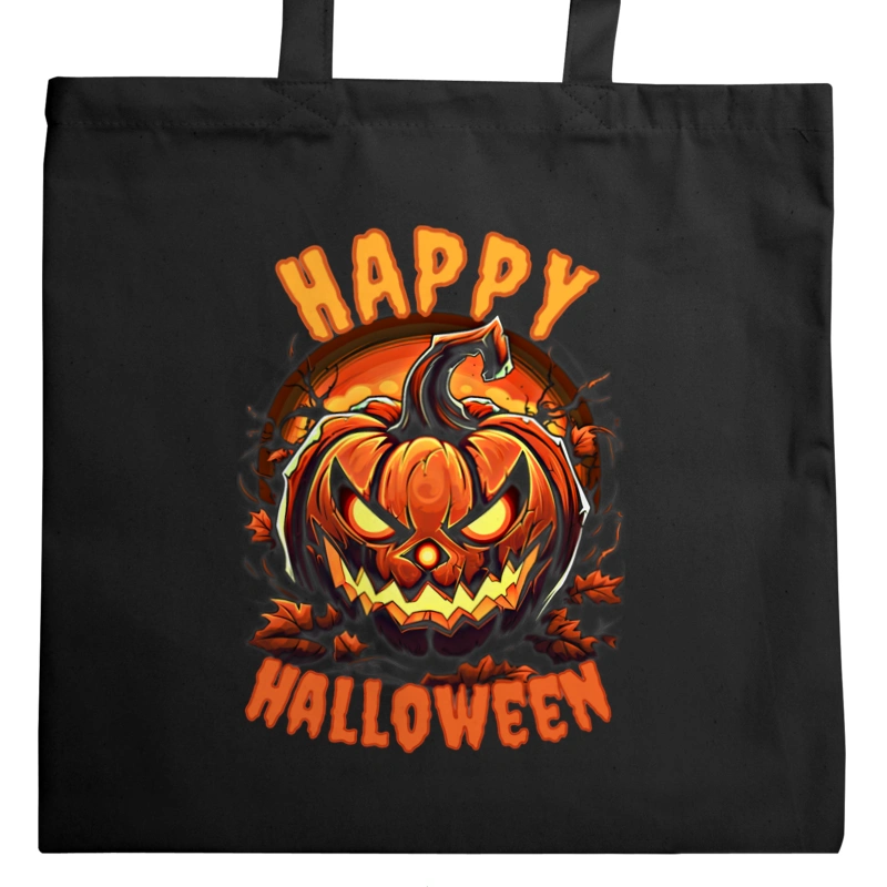 Happy Halloween - Torba Na Zakupy Czarna