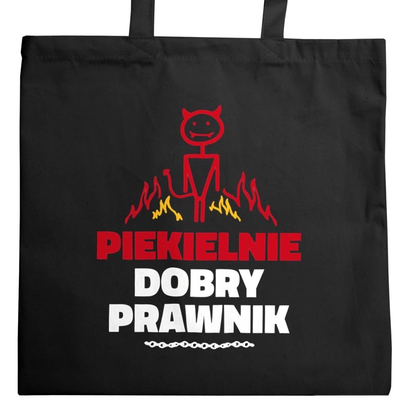 Piekielnie Dobry Prawnik - Torba Na Zakupy Czarna