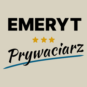 Emeryt Prywaciarz - Torba Na Zakupy Natural