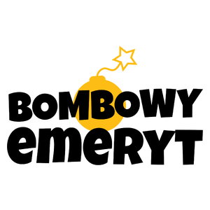 Bombowy Emeryt - Kubek Biały