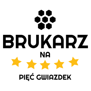 Brukarz Na 5 Gwiazdek - Kubek Biały