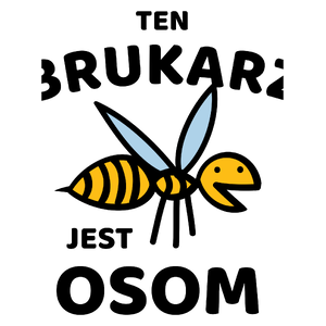 Ten Brukarz Jest Osom Awesome - Kubek Biały