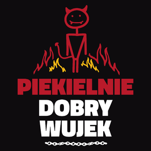 Piekielnie Dobry Wujek - Męska Bluza Czarna