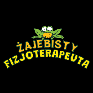 Żajebisty Fizjoterapeuta - Torba Na Zakupy Czarna