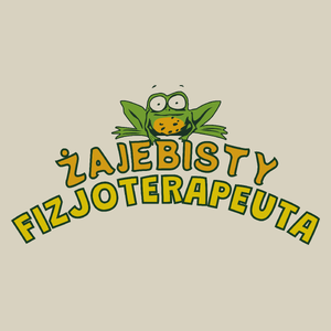 Żajebisty Fizjoterapeuta - Torba Na Zakupy Natural