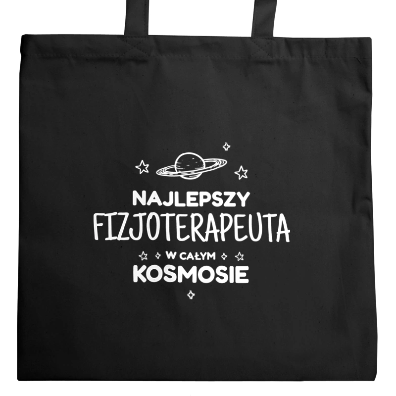 Najlepszy Fizjoterapeuta W Kosmosie - Torba Na Zakupy Czarna