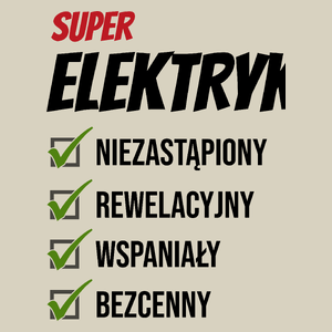 Super Elektryk Niezastąpiony - Torba Na Zakupy Natural