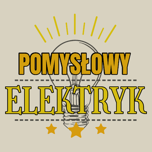 Pomysłowy Elektryk - Torba Na Zakupy Natural