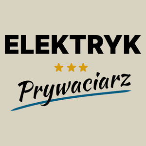 Elektryk Prywaciarz - Torba Na Zakupy Natural