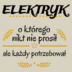 Elektryk Którego Każdy Potrzebował - Torba Na Zakupy Natural