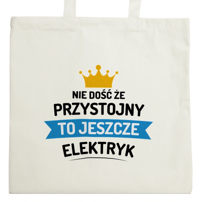 Przystojny Elektryk - Torba Na Zakupy Natural