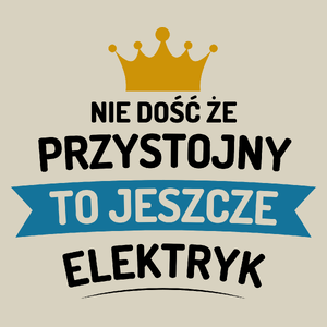 Przystojny Elektryk - Torba Na Zakupy Natural