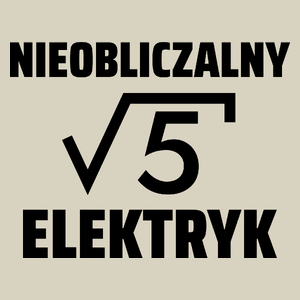 Nieobliczalny Elektryk - Torba Na Zakupy Natural