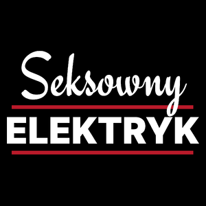 Seksowny Elektryk - Torba Na Zakupy Czarna