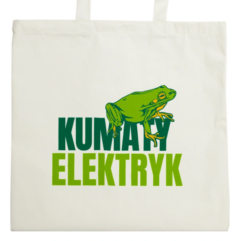 Kumaty Elektryk - Torba Na Zakupy Natural