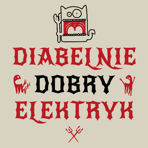 Diabelnie Dobry Elektryk - Torba Na Zakupy Natural