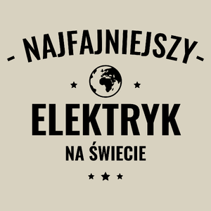 Najfajniejszy Elektryk Na Świecie - Torba Na Zakupy Natural