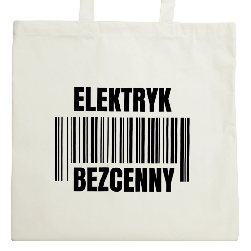 Elektryk Bezcenny - Torba Na Zakupy Natural