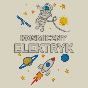 Kosmiczny Elektryk - Torba Na Zakupy Natural