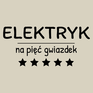 Elektryk Na 5 Gwiazdek - Torba Na Zakupy Natural