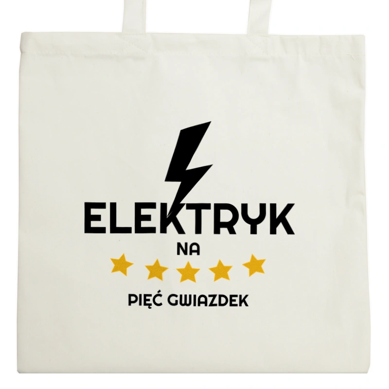 Elektryk Na 5 Gwiazdek - Torba Na Zakupy Natural