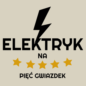 Elektryk Na 5 Gwiazdek - Torba Na Zakupy Natural