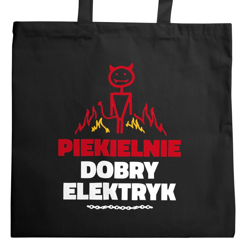 Piekielnie Dobry Elektryk - Torba Na Zakupy Czarna