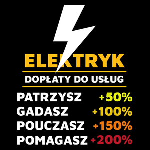 Dopłaty Do Usług Elektryk - Torba Na Zakupy Czarna