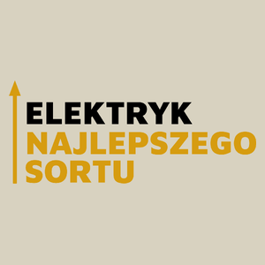 Elektryk Najlepszego Sortu - Torba Na Zakupy Natural