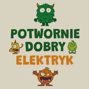 Potwornie Dobry Elektryk - Torba Na Zakupy Natural