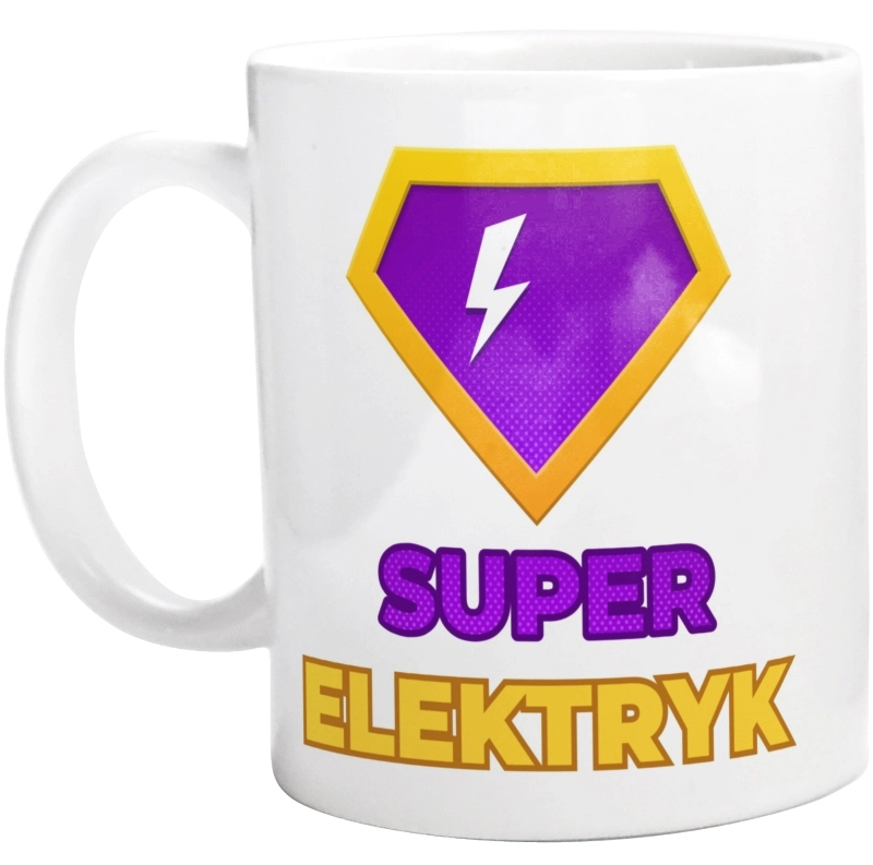 Super Elektryk - Kubek Biały