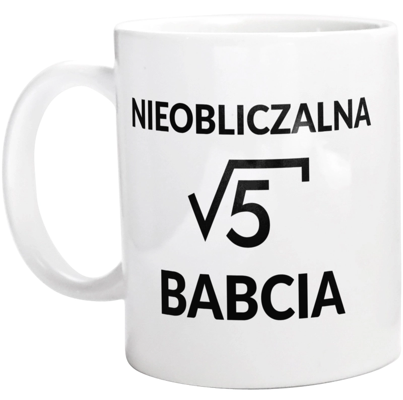 Nieobliczalna Babcia - Kubek Biały