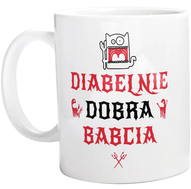 Diabelnie Dobra Babcia - Kubek Biały