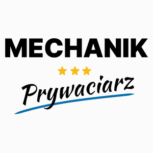 Mechanik Prywaciarz - Poduszka Biała